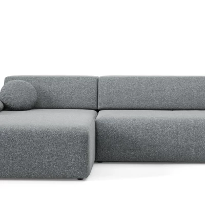 Rozkládací rohová sedačka s úložným prostorem SURREY 1 - popelavá, levý roh