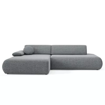 Rozkládací rohová sedačka s úložným prostorem SURREY 1 - popelavá, levý roh