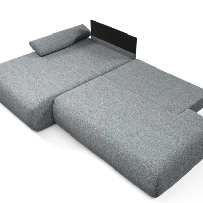 Rozkládací rohová sedačka s úložným prostorem SURREY 1 - popelavá, levý roh