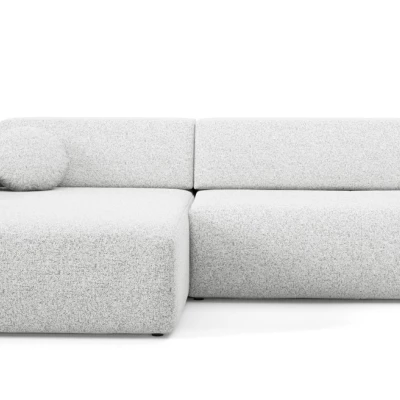 Rozkládací rohová sedačka s úložným prostorem SURREY 1 - světlá šedá 1, levý roh