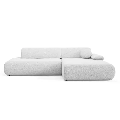 Rozkládací rohová sedačka s úložným prostorem SURREY 1 - světlá šedá 1, pravý roh