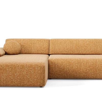 Rozkládací rohová sedačka s úložným prostorem SURREY 1 - rezavá, levý roh