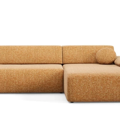 Rozkládací rohová sedačka s úložným prostorem SURREY 1 - rezavá, pravý roh