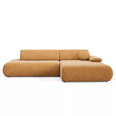 Rozkládací rohová sedačka s úložným prostorem SURREY 1 - rezavá, pravý roh