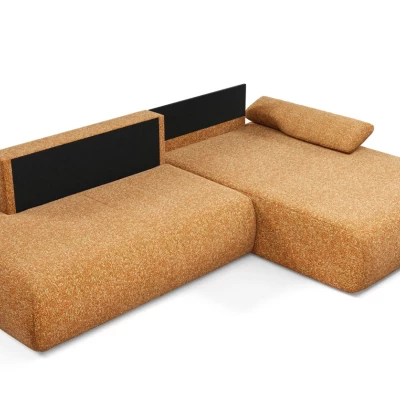 Rozkládací rohová sedačka s úložným prostorem SURREY 1 - rezavá, pravý roh