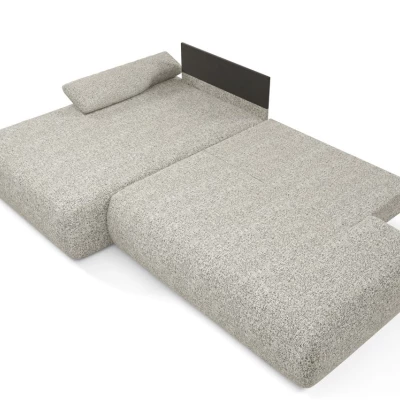 Rozkládací rohová sedačka s úložným prostorem SURREY 1 - šedá, levý roh