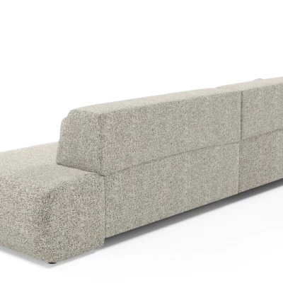 Rozkládací rohová sedačka s úložným prostorem SURREY 1 - šedá, levý roh