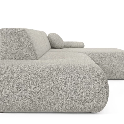 Rozkládací rohová sedačka s úložným prostorem SURREY 1 - šedá, pravý roh