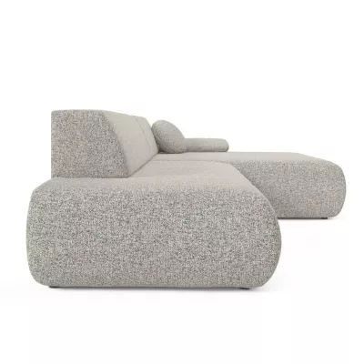 Rozkládací rohová sedačka s úložným prostorem SURREY 1 - šedá, pravý roh