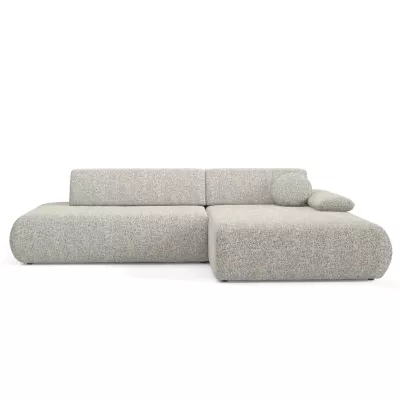 Rozkládací rohová sedačka s úložným prostorem SURREY 1 - šedá, pravý roh