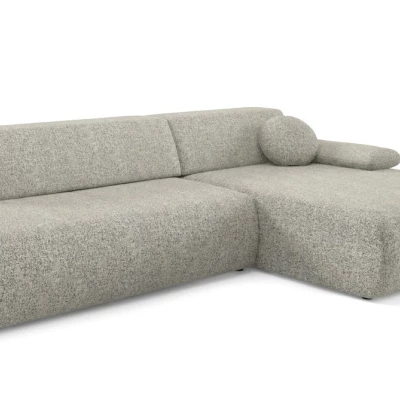 Rozkládací rohová sedačka s úložným prostorem SURREY 1 - šedá, pravý roh