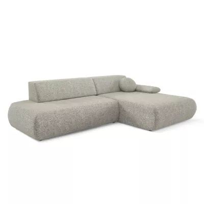 Rozkládací rohová sedačka s úložným prostorem SURREY 1 - šedá, pravý roh