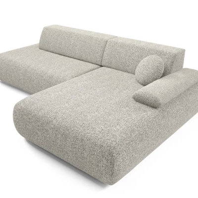 Rozkládací rohová sedačka s úložným prostorem SURREY 1 - šedá, pravý roh