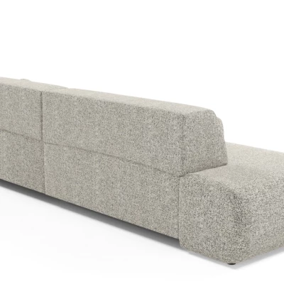 Rozkládací rohová sedačka s úložným prostorem SURREY 1 - šedá, pravý roh