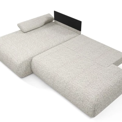 Rozkládací rohová sedačka s úložným prostorem SURREY 1 - světlá popelavá, levý roh