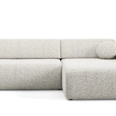 Rozkládací rohová sedačka s úložným prostorem SURREY 1 - světlá popelavá, pravý roh