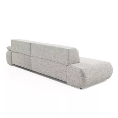 Rozkládací rohová sedačka s úložným prostorem SURREY 1 - světlá popelavá, pravý roh