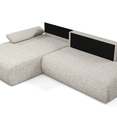 Rozkládací rohová sedačka s úložným prostorem SURREY 1 - béžová 1, levý roh