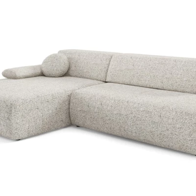 Rozkládací rohová sedačka s úložným prostorem SURREY 1 - béžová 1, levý roh