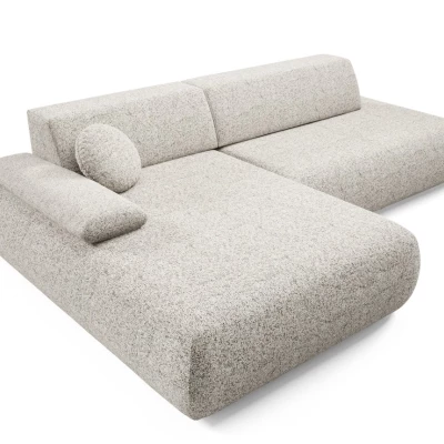 Rozkládací rohová sedačka s úložným prostorem SURREY 1 - béžová 1, levý roh