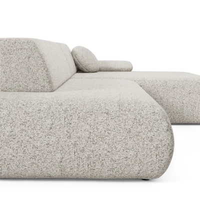 Rozkládací rohová sedačka s úložným prostorem SURREY 1 - béžová 1, pravý roh