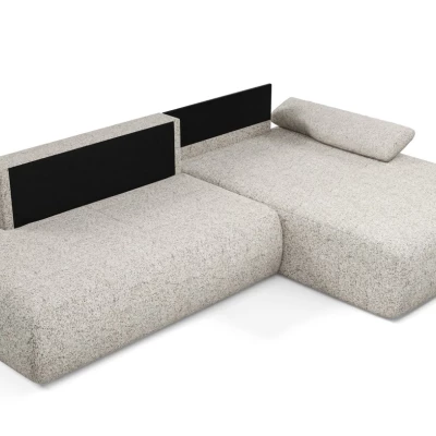 Rozkládací rohová sedačka s úložným prostorem SURREY 1 - béžová 1, pravý roh