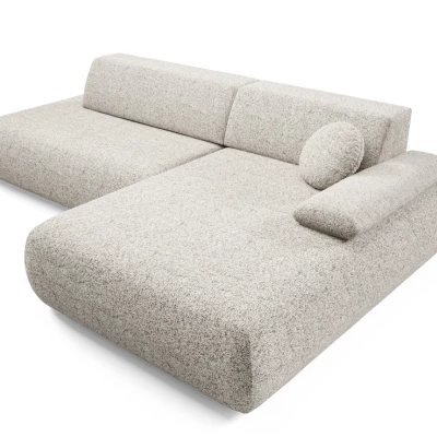 Rozkládací rohová sedačka s úložným prostorem SURREY 1 - béžová 1, pravý roh