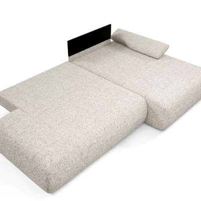 Rozkládací rohová sedačka s úložným prostorem SURREY 1 - béžová 1, pravý roh