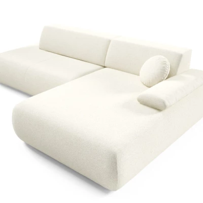 Rozkládací rohová sedačka s úložným prostorem SURREY 1 - ecru, pravý roh