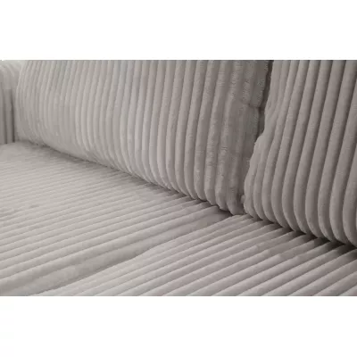 Rozkládací rohová sedačka SUDBURY - popelavá