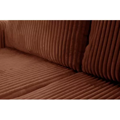 Rozkládací rohová sedačka SUDBURY - cihlová