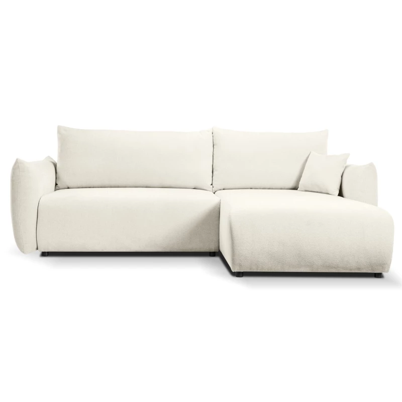 Rozkládací rohová sedačka SUDBURY - ecru 2