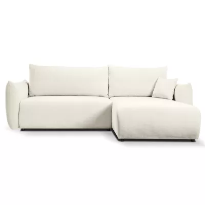 Rozkládací rohová sedačka SUDBURY - ecru 2