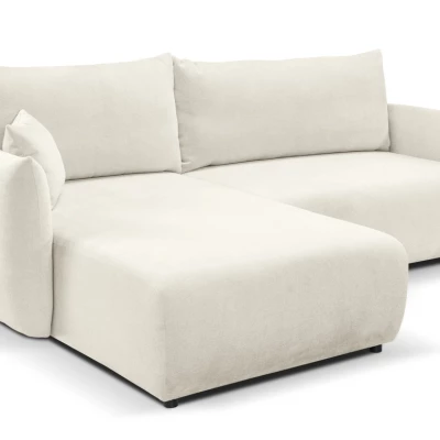 Rozkládací rohová sedačka SUDBURY - ecru 2