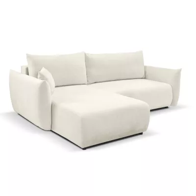 Rozkládací rohová sedačka SUDBURY - ecru 2