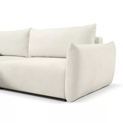 Rozkládací rohová sedačka SUDBURY - ecru 2