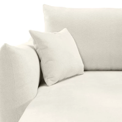 Rozkládací rohová sedačka SUDBURY - ecru 2