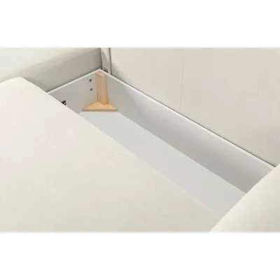 Rozkládací rohová sedačka SUDBURY - ecru 2