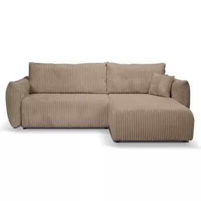 Rozkládací rohová sedačka SUDBURY - béžová