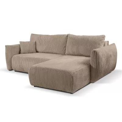 Rozkládací rohová sedačka SUDBURY - béžová