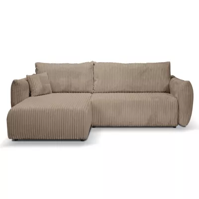 Rozkládací rohová sedačka SUDBURY - béžová