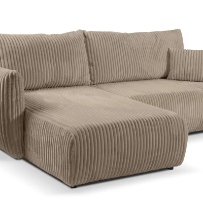 Rozkládací rohová sedačka SUDBURY - béžová