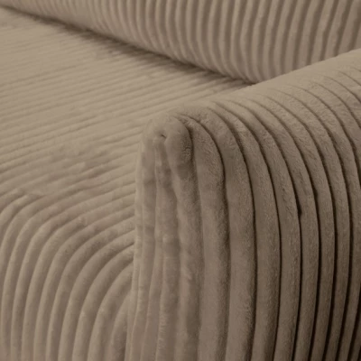 Rozkládací rohová sedačka SUDBURY - béžová