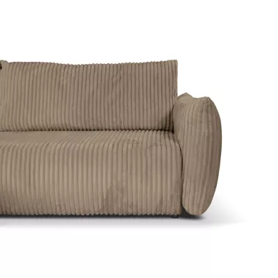 Rozkládací rohová sedačka SUDBURY - béžová