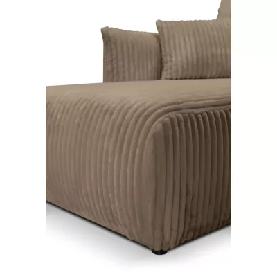 Rozkládací rohová sedačka SUDBURY - béžová