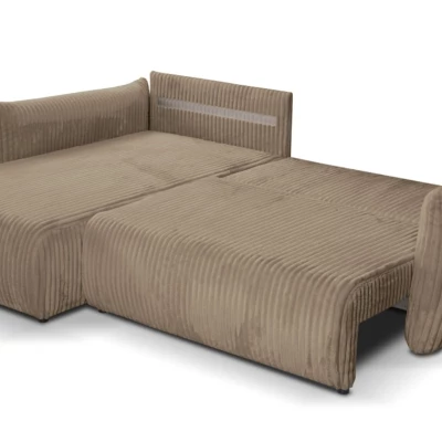 Rozkládací rohová sedačka SUDBURY - béžová