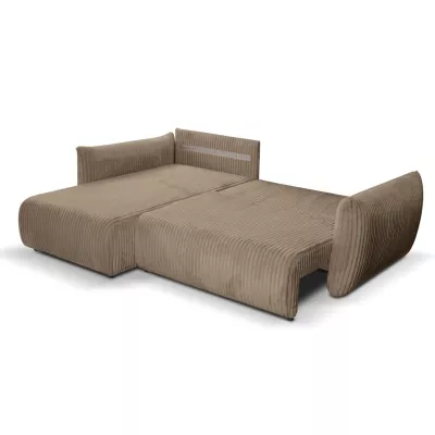 Rozkládací rohová sedačka SUDBURY - béžová