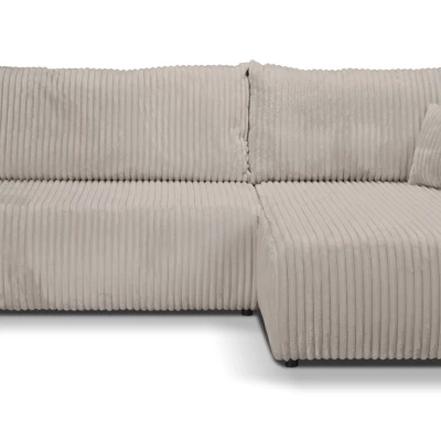 Rozkládací rohová sedačka SUDBURY - ecru 1