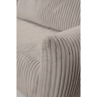 Rozkládací rohová sedačka SUDBURY - ecru 1