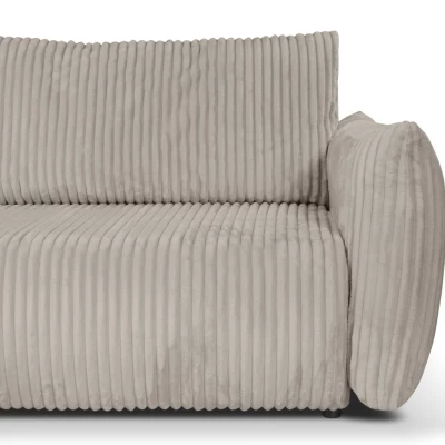 Rozkládací rohová sedačka SUDBURY - ecru 1